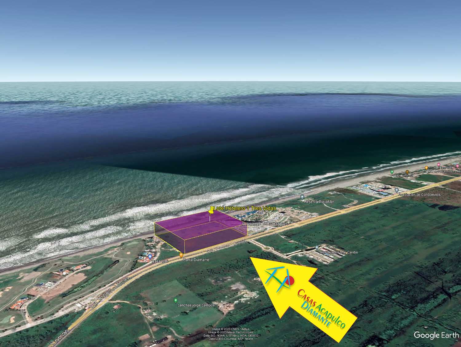 Lote Hotelero 1 - Vista aérea 2